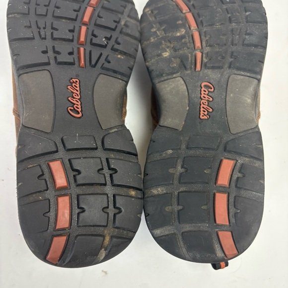 Cabela's Brown Loafers Slip-Ons Comfortable Durable Nubuck Leather Mens 8.5 D - Picture 11 of 12